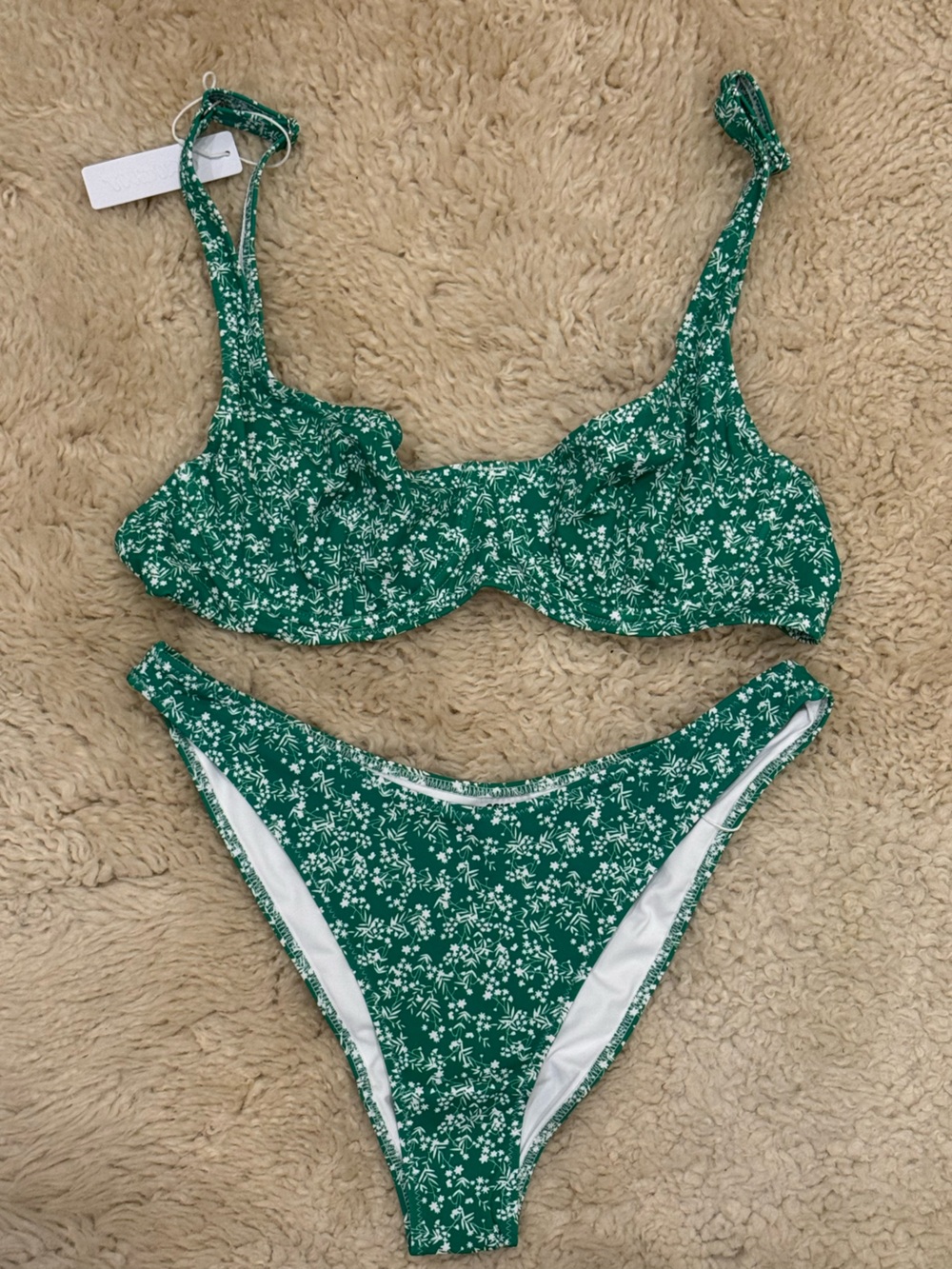 BRIGHT Swimwear Floral Bikini Set